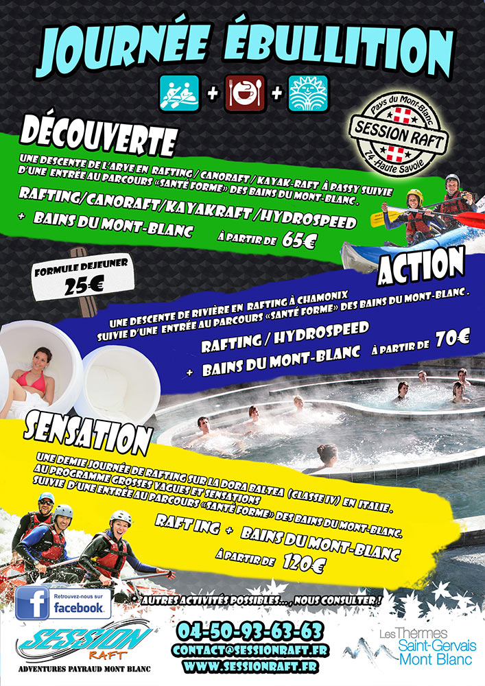 rafting en famille, Session raft, rafting en haute savoie au pays du Mont-Blanc, 74, rafting à chamonix